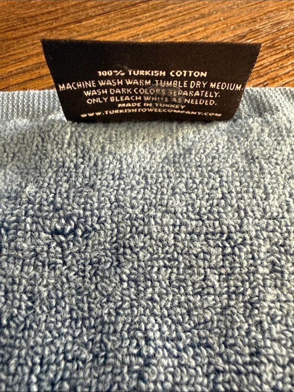 Soft Sky Blue Bath Towel Set - Plush Cotton Towels